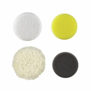 4 tampons de polissage 75 mm