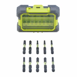 Coffret antichocs 10 embouts de vissage Spécial Impact