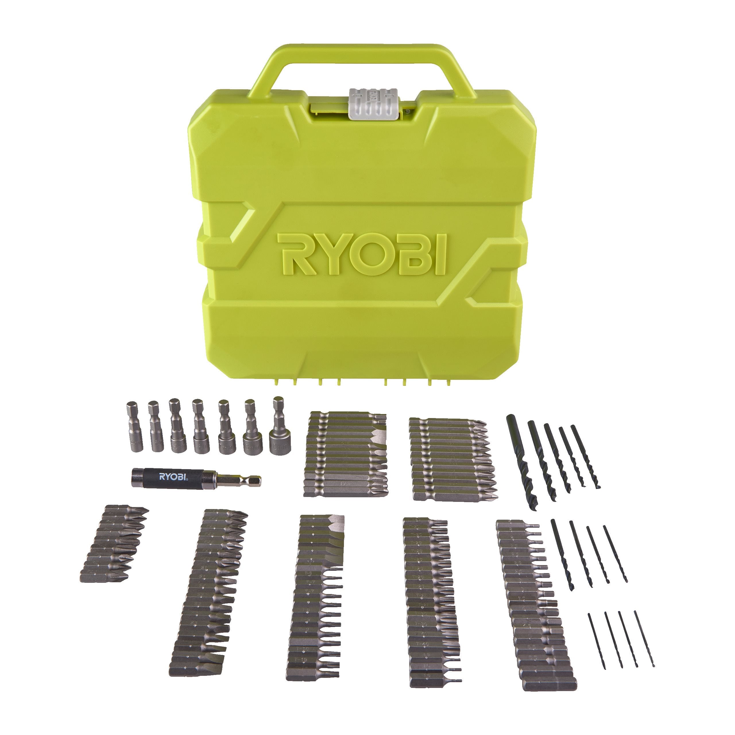 Mallette 127 accessoires de perçage-vissage mixtes