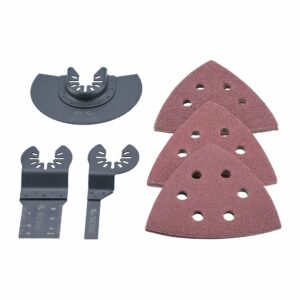 Kit d'accessoires multitool pour le travail du bois (15 pièces)
