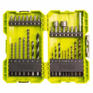 Coffret empilable 32 accessoire perçage-vissage-boulonnage