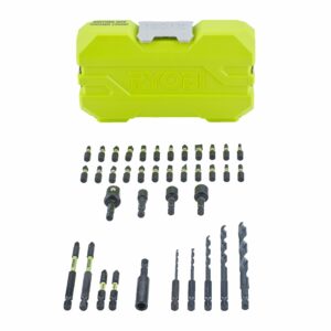 Coffret empilable 38 accessoires perçage-vissage