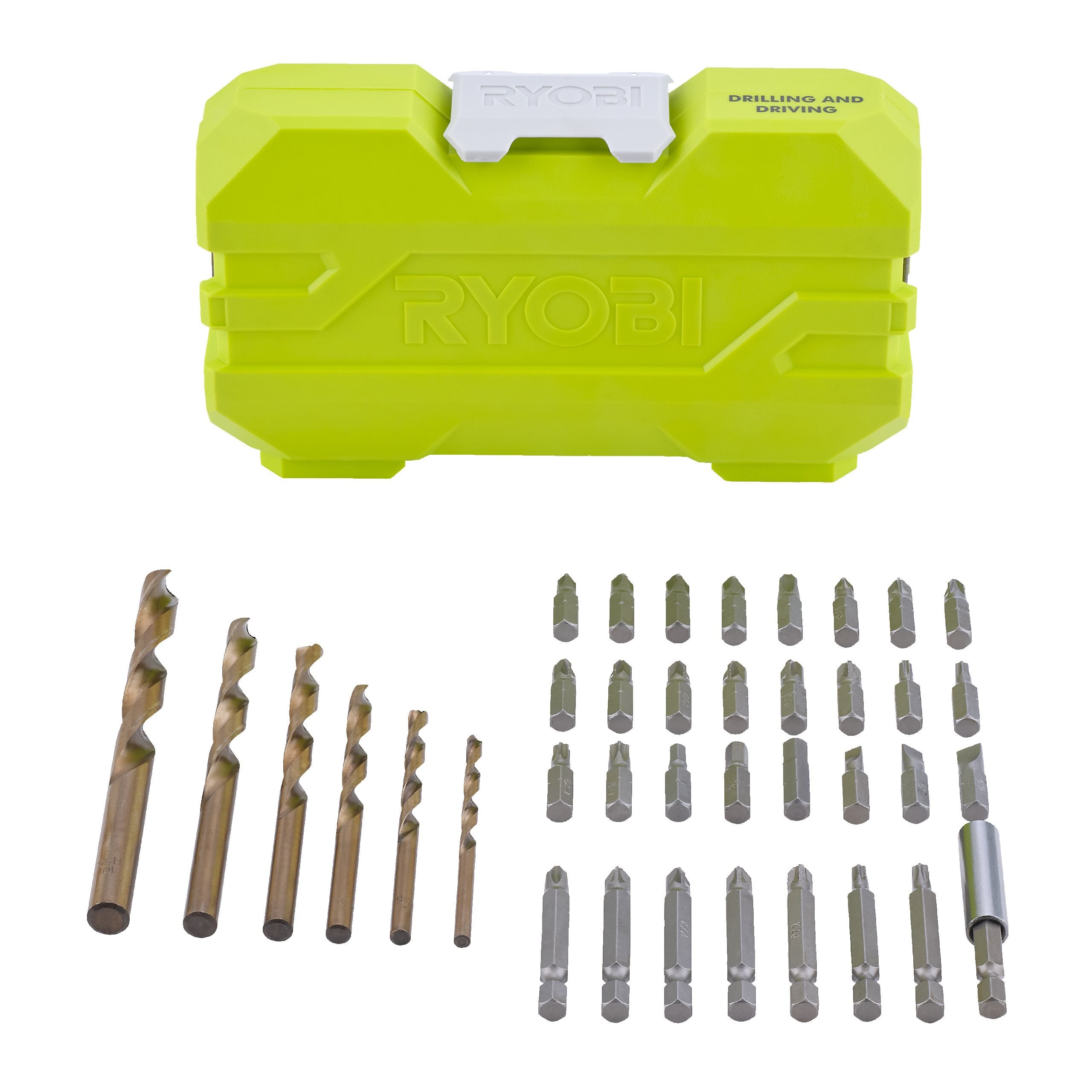 Coffret empilable 38 accessoires de vissage