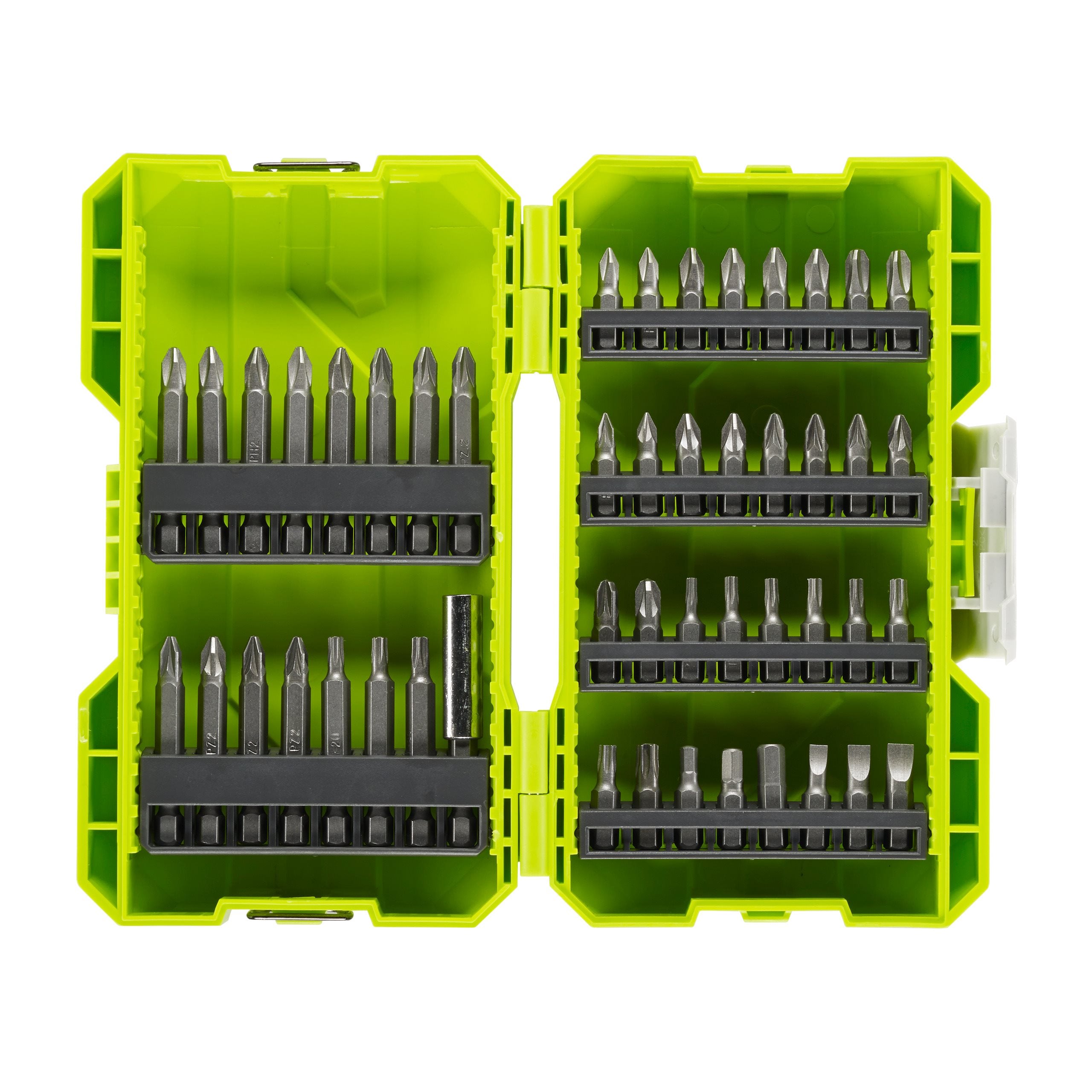 Coffret empilable 48 embouts de vissage mixtes