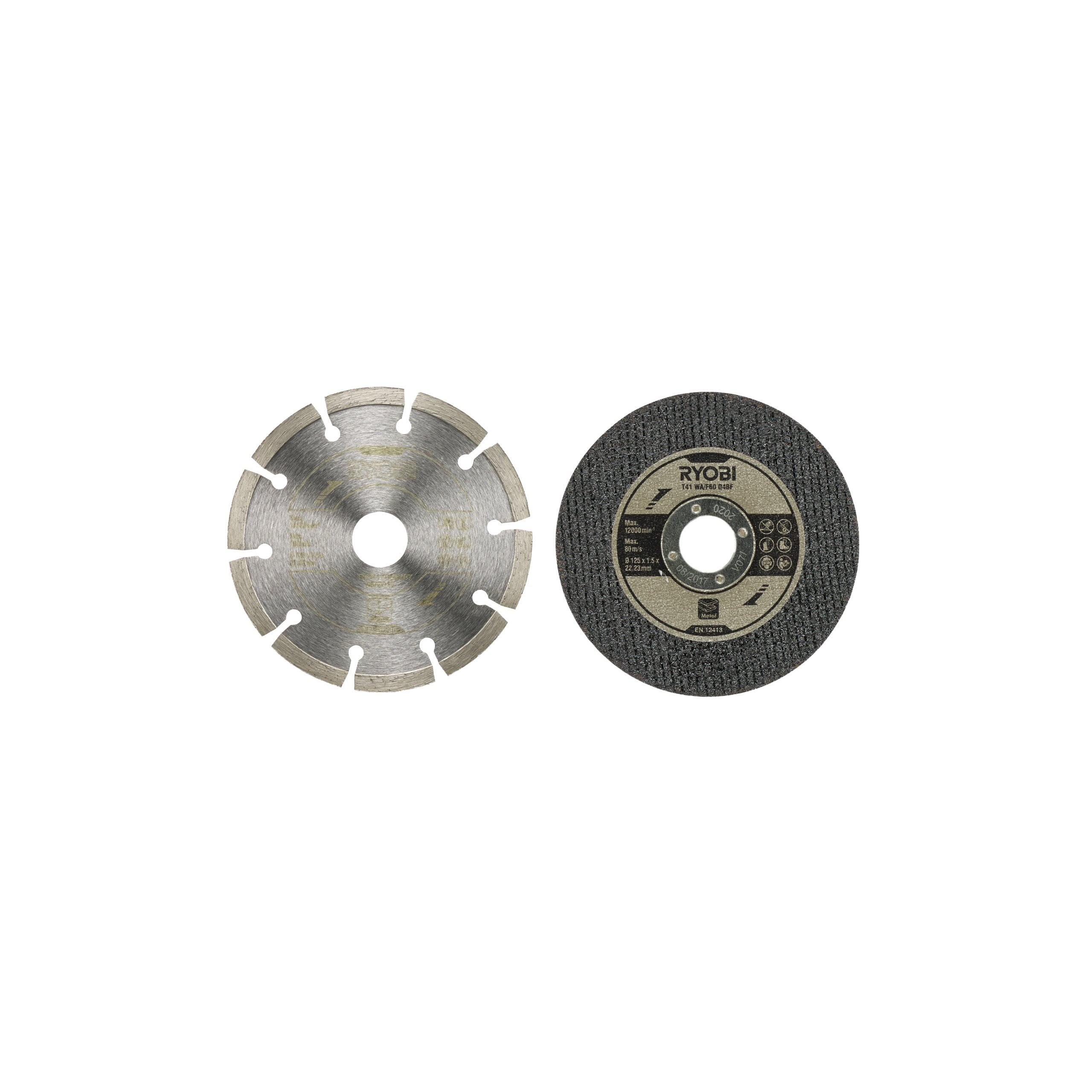 Kit découpe 6 disques meuleuse Ø 125 mm