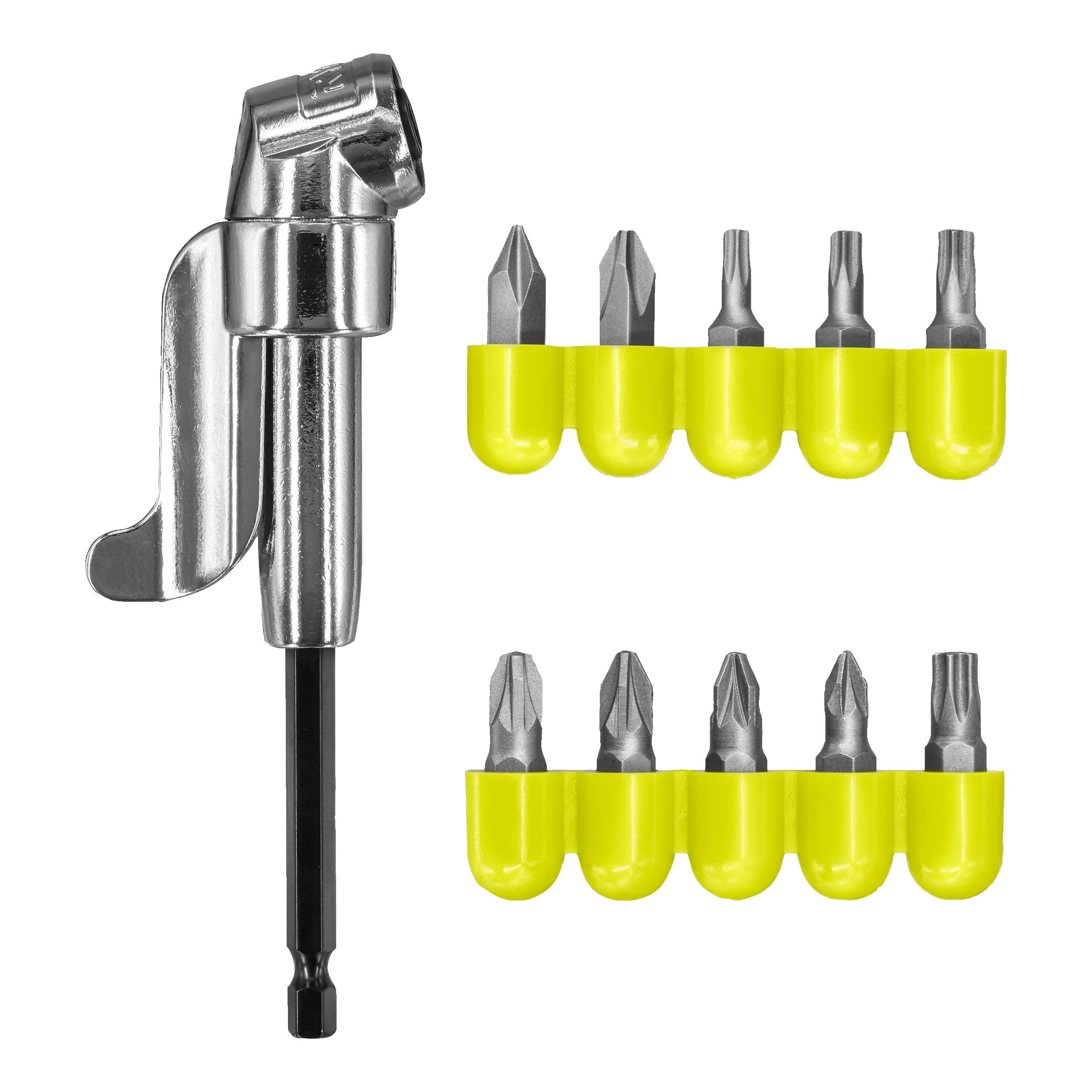 Kit 10 embouts et 1 renvoi d'angle