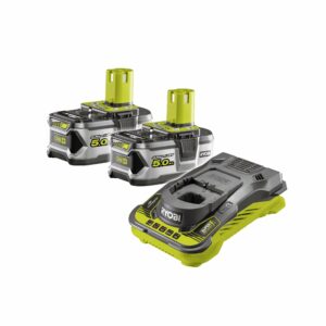 Pack chargeur ultra rapide 5,0 A + 2 Batteries Lithium+ 18V ONE+™ – 5,0 Ah