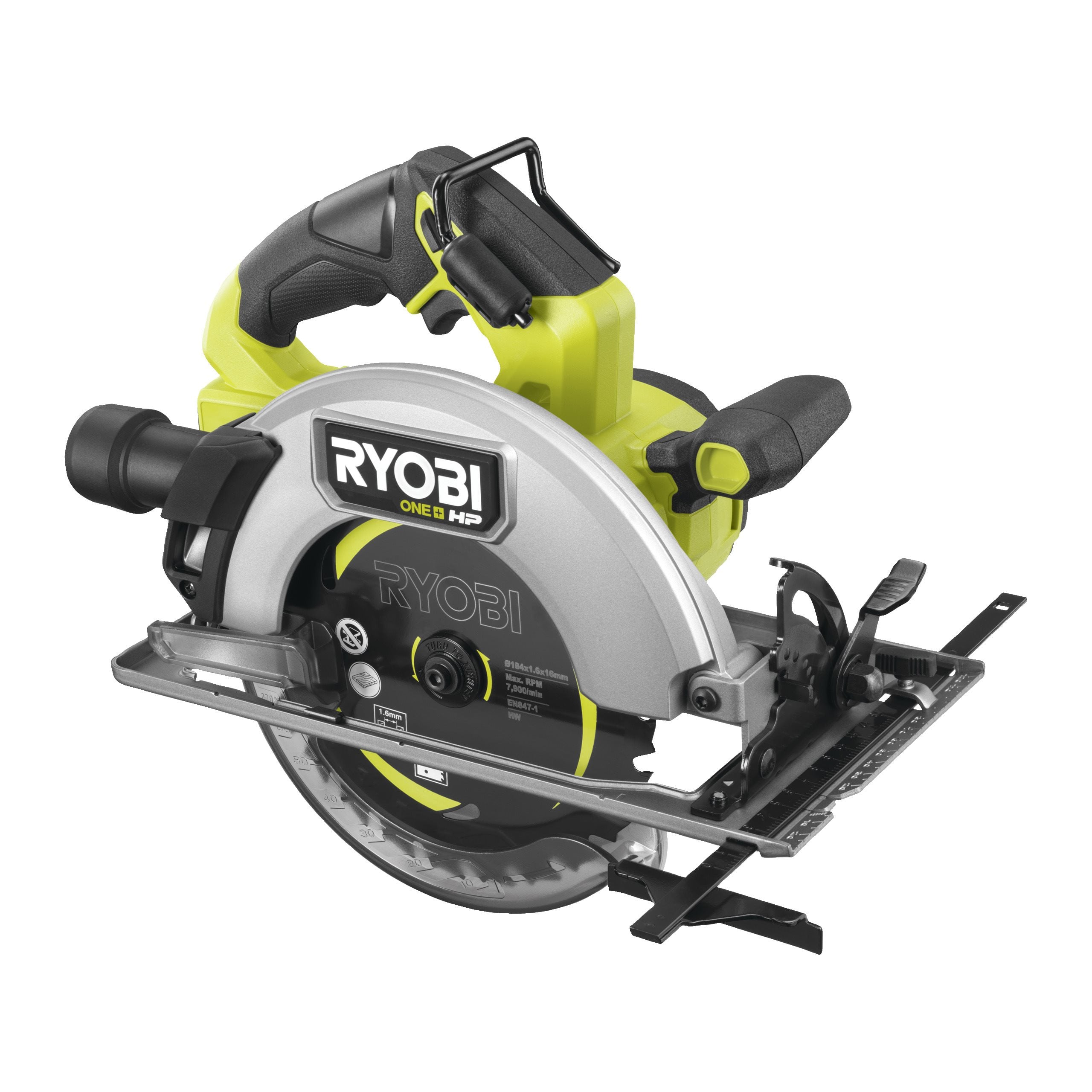 Scie circulaire Brushless 18V ONE+ HP™ (Vendue sans batterie ni chargeur)