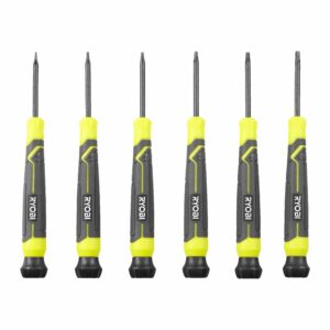Set de 6 tournevis de précision Torx magnétiques