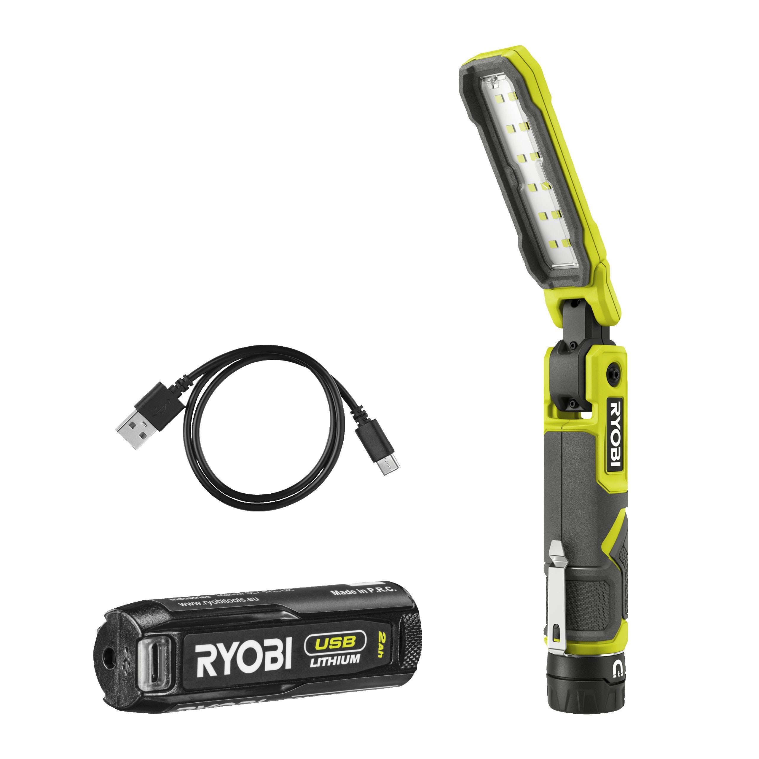 Lampe de travail 4V USB Lithium™ (1 x 2,0 Ah)