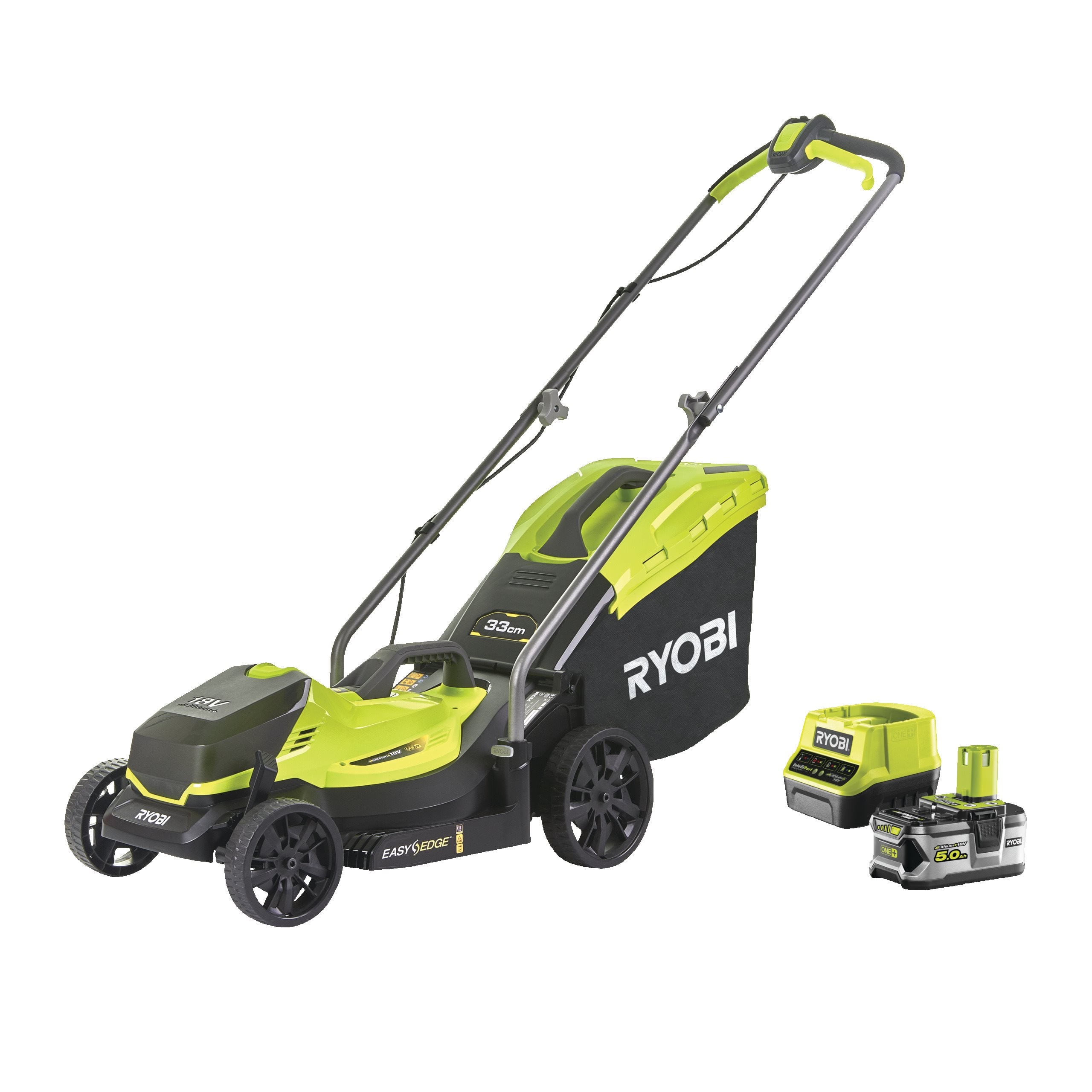 Tondeuse poussée 18V ONE+™ - 33 cm (1 x 5,0 Ah)