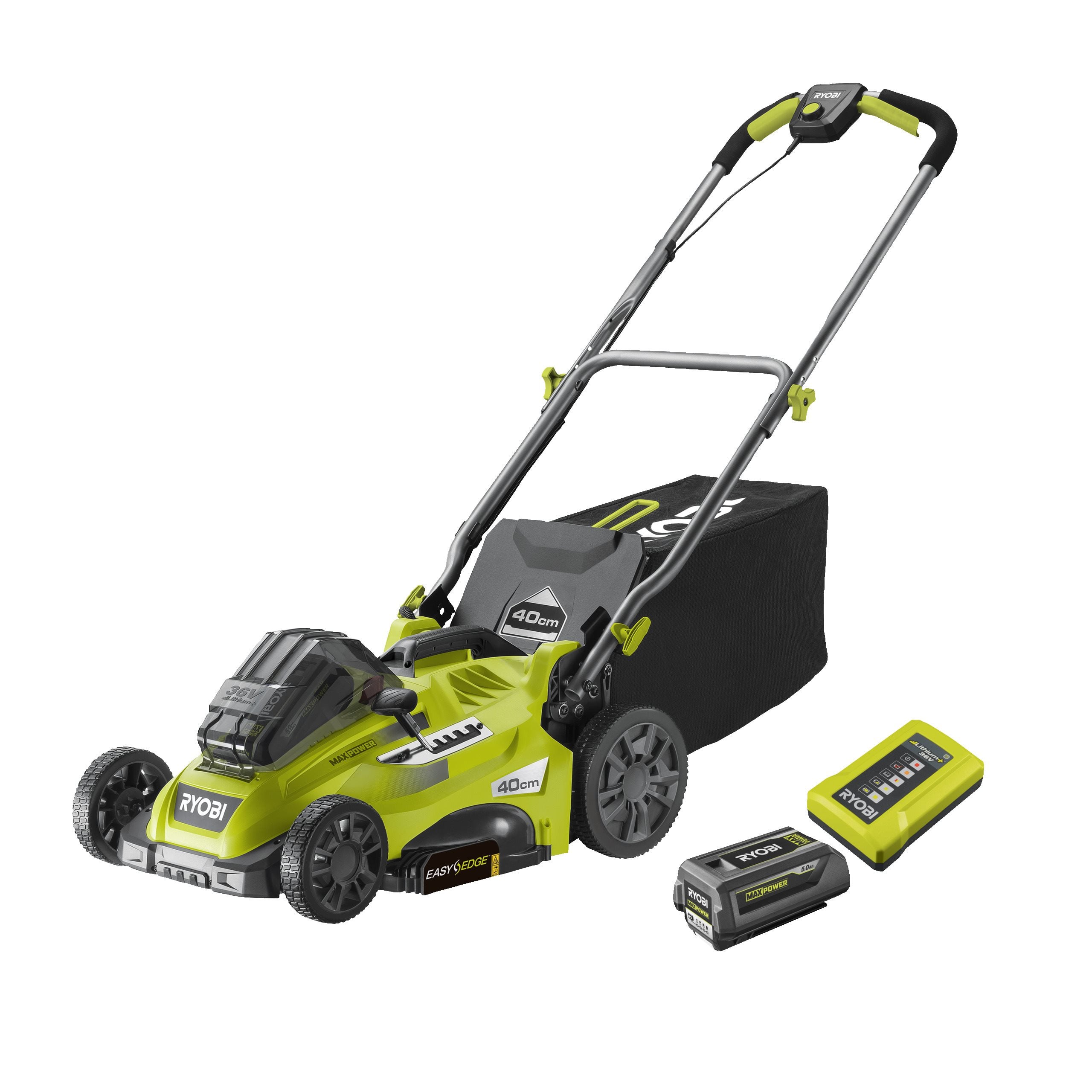 TONDEUSE POUSSEE 36V MAX POWER - 40 CM (1 x 5,0 AH)