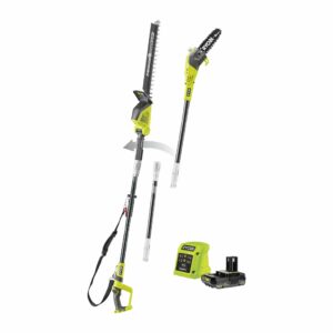 Combo 2-en-1 : Élagueur 20 cm + Taille-haies sur perche 45 cm 18V ONE+™ (1 x 2,0 Ah)