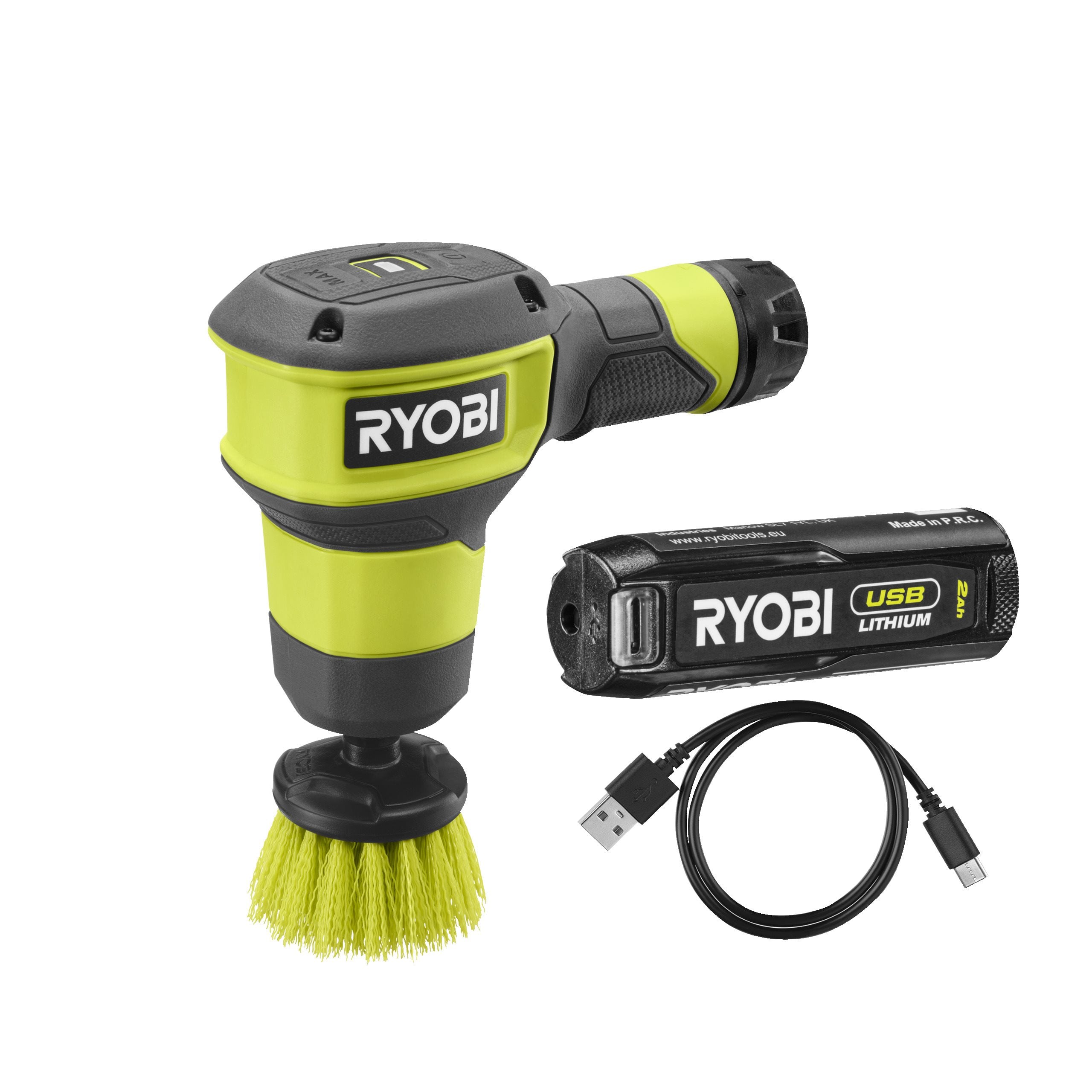 Brosse 4V USB Lithium (1x 2,0 Ah)