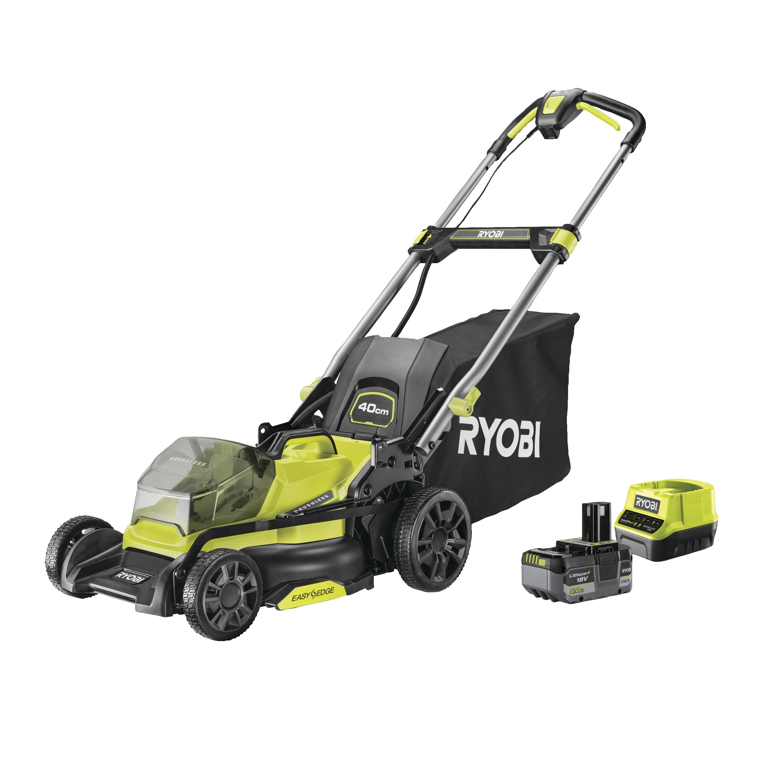 Tondeuse poussée Brushless 18V ONE+™ - 40 cm (1 x 5,0 Ah)