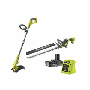 Combo coupe-bordures / dresse-bordures 25/30 cm + Taille-haies 55 cm 18V ONE+™ (1 x 2,0 Ah)