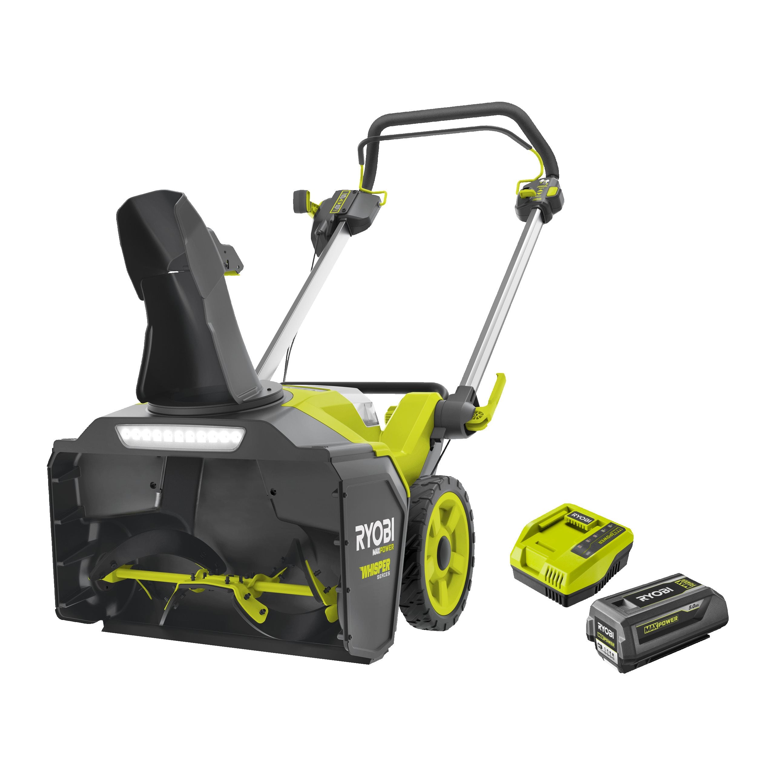 Déneigeuse Whisper™ Brushless 53 cm 36V MAX POWER (1 x 5,0 Ah)