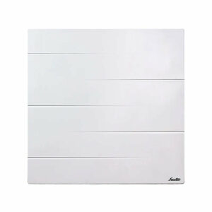 Radiateur double coeur de chauffe horizontal Malao - Blanc  - 1000W