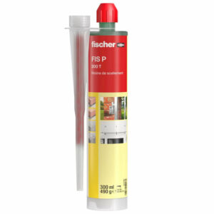 Résine polyester FISCHER gris 300 ml pour scellement chimique
