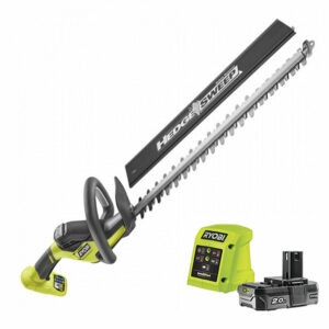 Taille-haies LINEA RYOBI RY18HT45A-120 18V lames 45cm HedgeSweep™ avec 1x2Ah et chargeur 1,5A