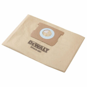 SET DE 3 SAC PAPIER FSC DeWALT POUR ASPIRATEUR 101261 ET 101263 ET 101264