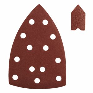 Assortiment 20 abrasifs auto-agrippants 149 x 99 pour ponceuses triangulaires