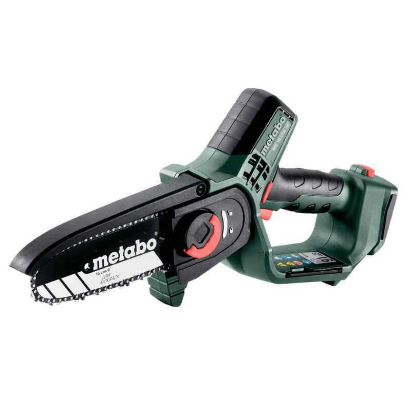Scie à élaguer METABO 600856840 18V 15cm en Metabox 145l (vendu sans batterie)