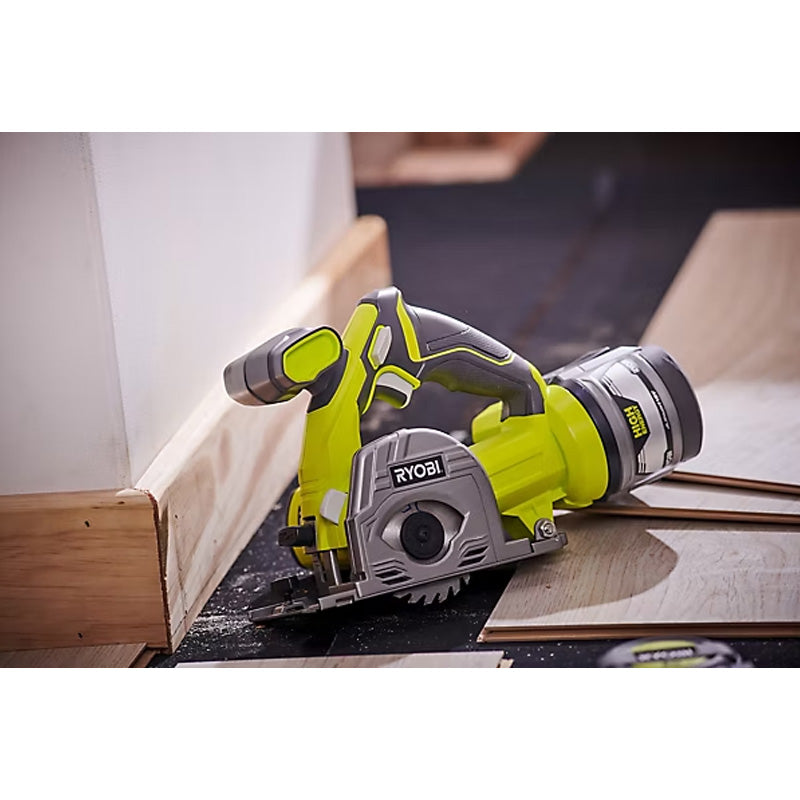 Scie multi-matériaux RYOBI R18MMS-0 18V 85mm 4 250 tr/min (vendu sans batterie)
