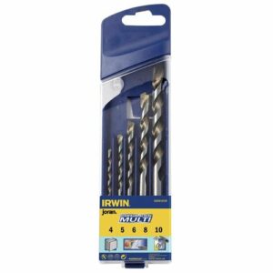 Coffret de Mèche multi-matériaux 5 pcs - IRWIN - 10501938