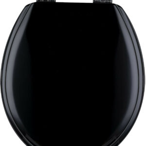 Abattant WC TRADITION anti-contact double noir OLFA 7AD00020201B