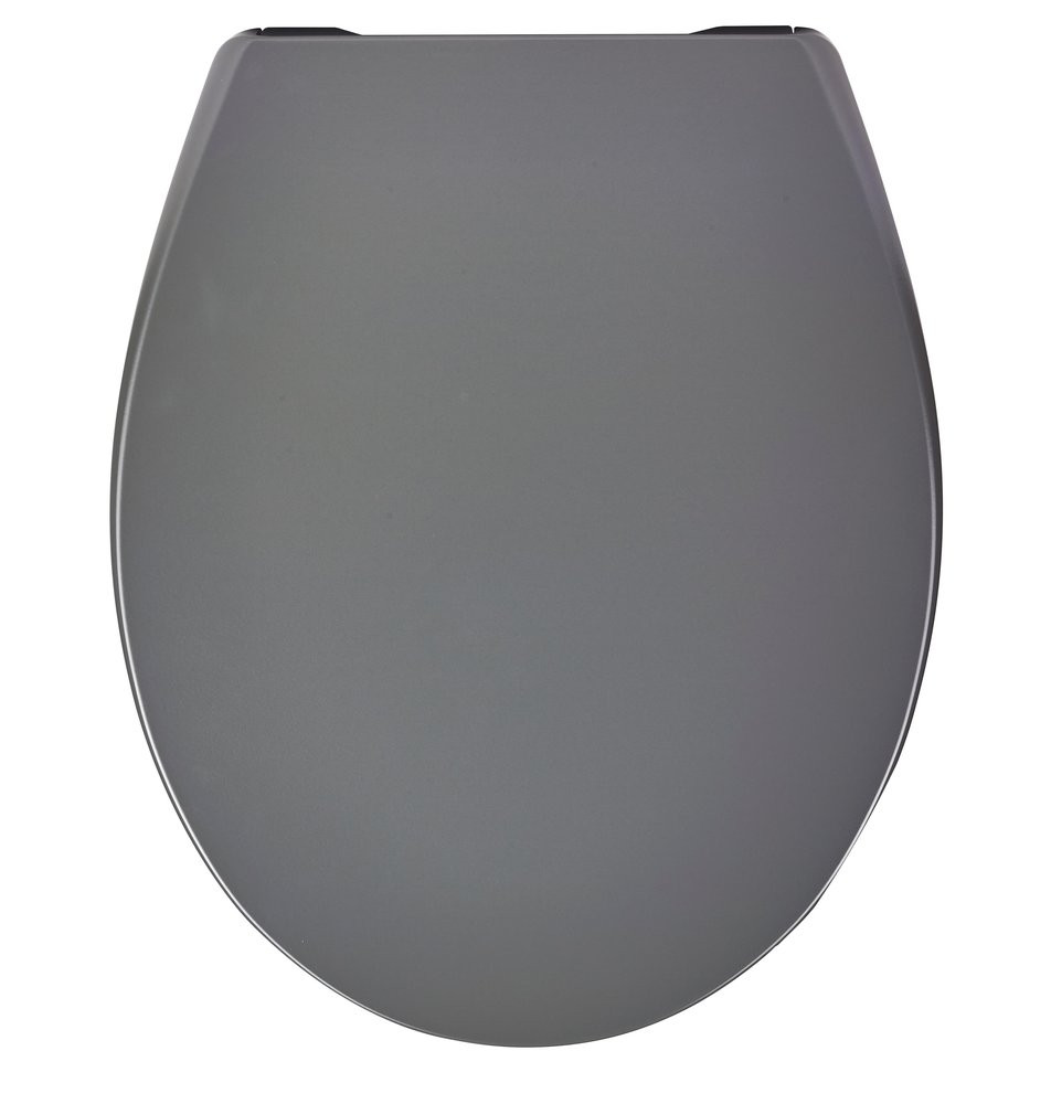 Abattant wc versagrit fast clip frein de chute declip gris mtk