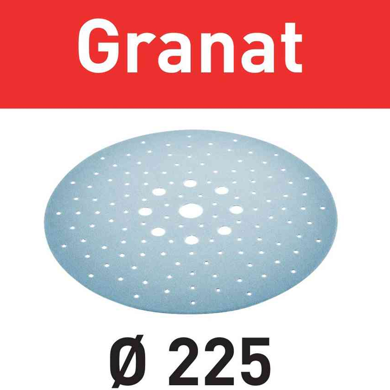 Abrasifs GRANAT STF D225/128 P320 GR/25 FESTOOL 205664