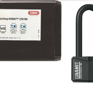Serrure pour conteneur + cadenas Granit varié
