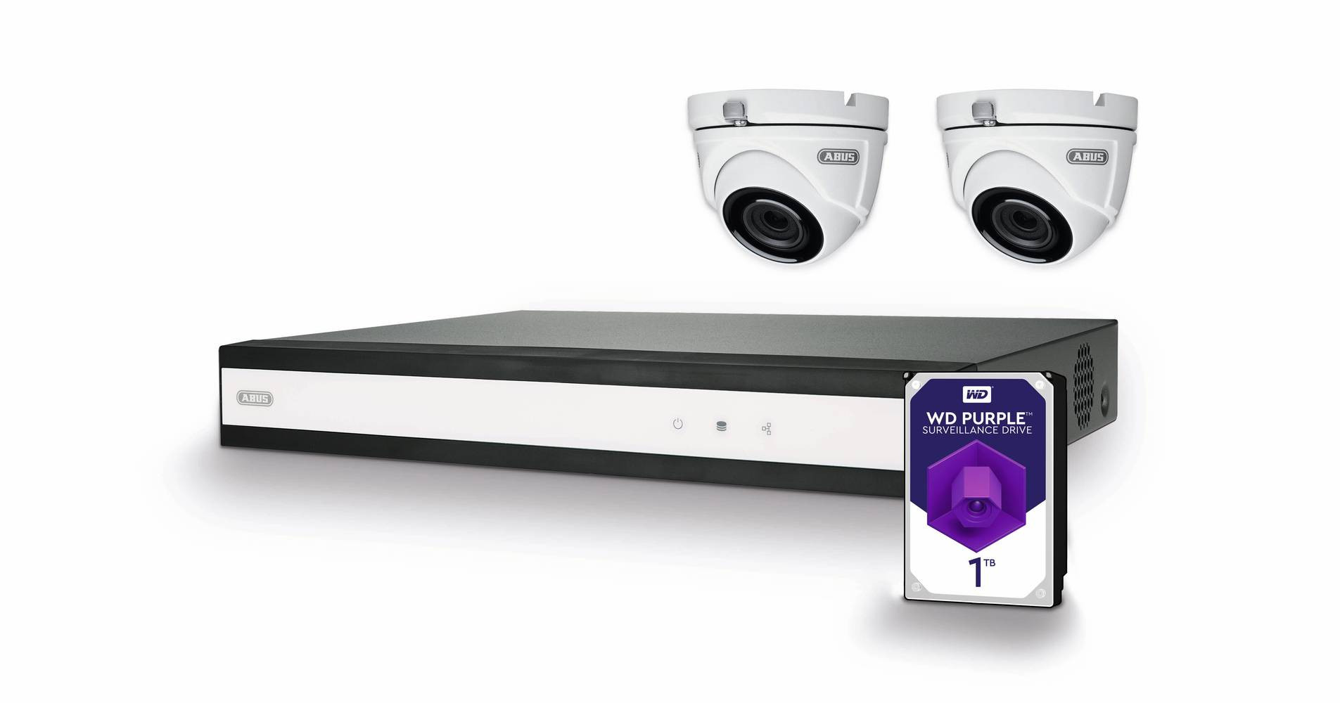 Set pour camera de surveillance 6 canaux + 2 cameras Dome