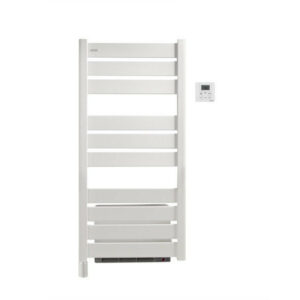 Sèche-serviettes électrique soufflant 500 + 1000W, H.109.4 x l.50 cm