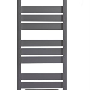 Sèche-serviettes électrique soufflant - Madras Air gris anthracite - 750 + 1000 W - 151,7 x 50 cm