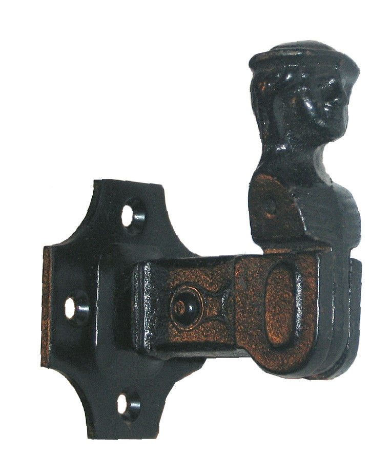 Arrêt sur platine acier prépeint, H.80 x L.50 x P.60 mm