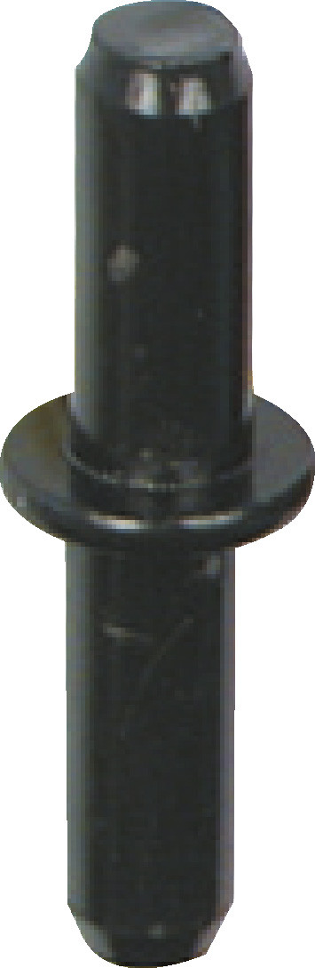 Axe acier prépeint, H.80x Diam.14/16 mm
