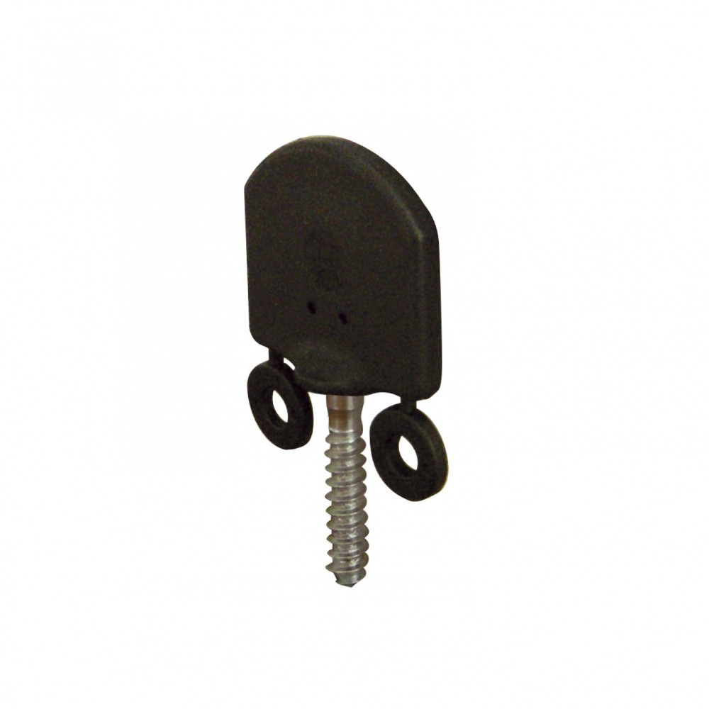 Butée tampon composite plastifié, H.80 x L.40 x P.20 mm