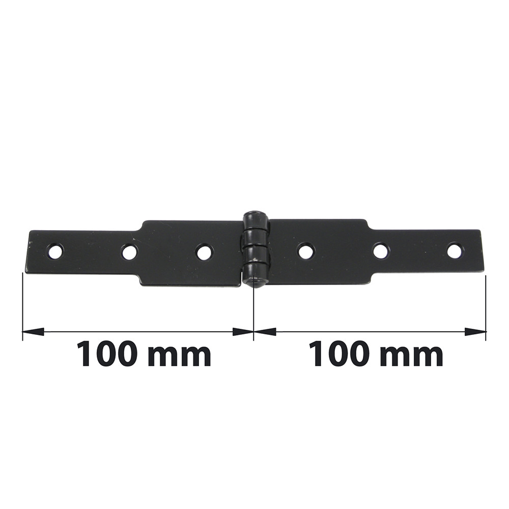 Charnière à congé acier pour volets battants, L.30 x l.100 mm