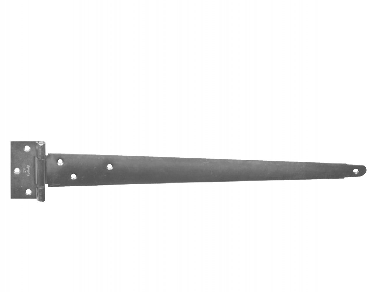 Charnière acier pour meuble / pour coffret / pour porte, L.120 x l.60 mm