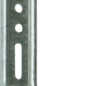 Equerre de fixation acier zingué, H.130 x L.70 x P.30 mm