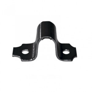 Gâche de verrou acier zingué, H.20 x L.45 x P.20 mm
