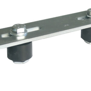 Guide acier zingué, H.300 x L.40 x P.70 mm