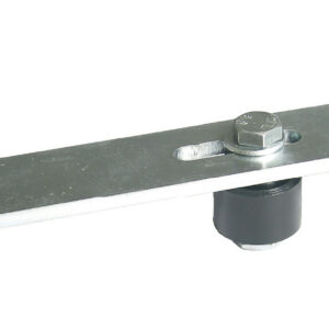 Guide acier zingué, H.40 x L.300 x P.40 mm
