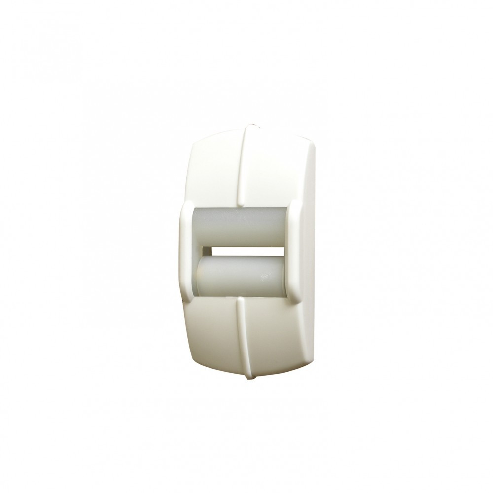 Guide sangle acier laqué, H.45 x L.22 x P.10 mm