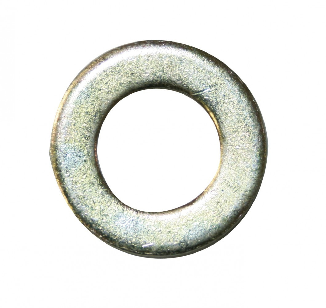 Lot de 4 rondelles acier zingué, H.3 x L.30 x P.30 mm