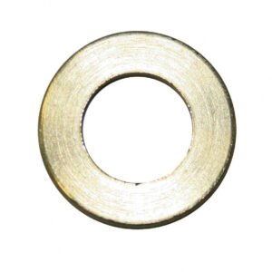 Lot de 4 rondelles laiton brut, H.2 x L.25 x P.25 mm