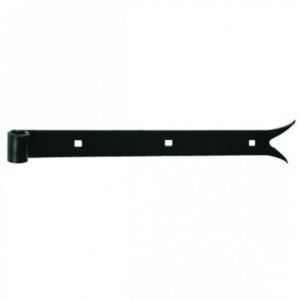 Penture bout queue de carpe 35x4mm Ø14 noir AFBAT