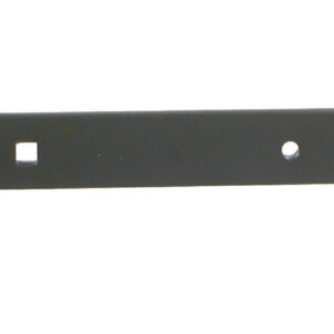 Penture sur té acier prépeint, H.140 x L.600 x P.18 mm